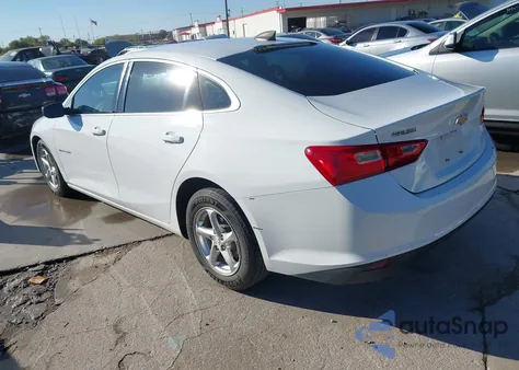 2017 Chevrolet Malibu Ls из США, поврежденный, VIN 1G1ZB5STXHF282008